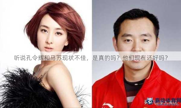 听说孔令辉和马苏现状不佳，是真的吗？他们现在还好吗？